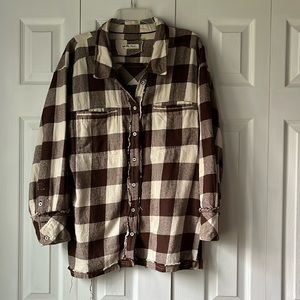 Free People Flannel Shirt